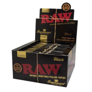 Raw Black Connoisseur King Size Display